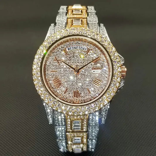 Men's Luxury Crystal Watch | Stylish Timepieces